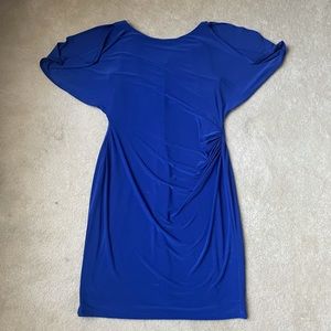 Womens side rouching dress